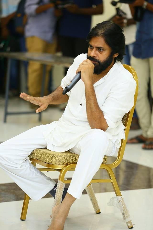 Pawan Kalyan meeting with West Godavari youth Photos