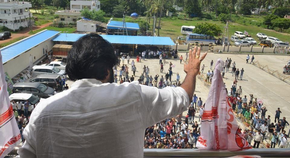 Pawan Kalyan meeting with West Godavari youth Photos