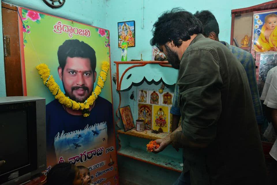 Pawan Kalyan pays condolences to fan’s family Photos