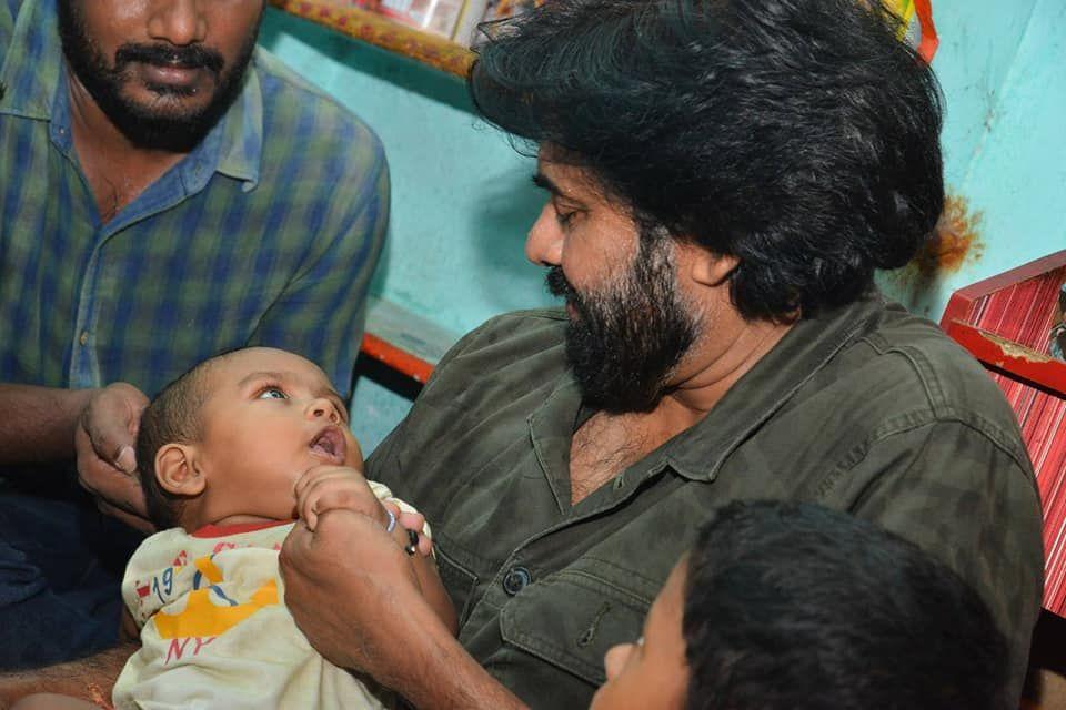 Pawan Kalyan pays condolences to fan’s family Photos