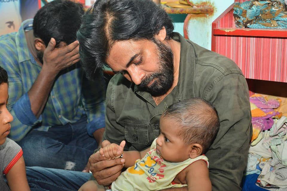 Pawan Kalyan pays condolences to fan’s family Photos