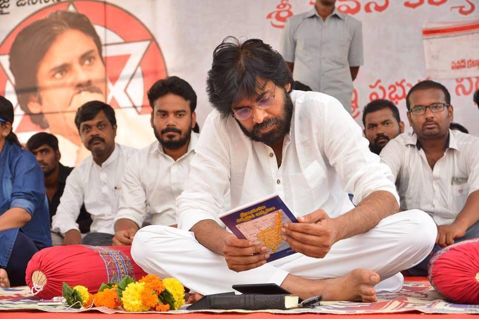 Pawan Kalyan’s hunger strike in Srikakulam Photos