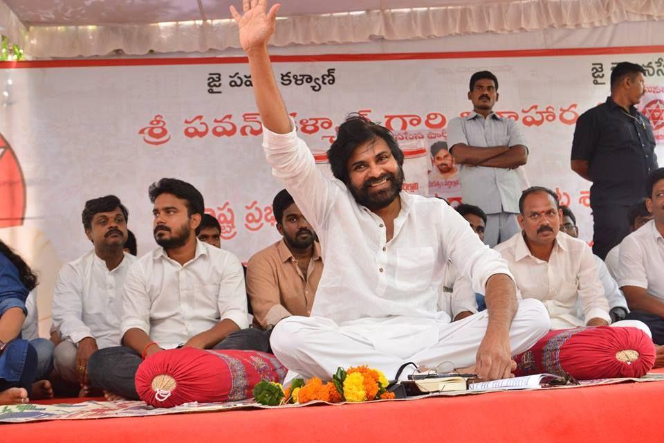 Pawan Kalyan’s hunger strike in Srikakulam Photos