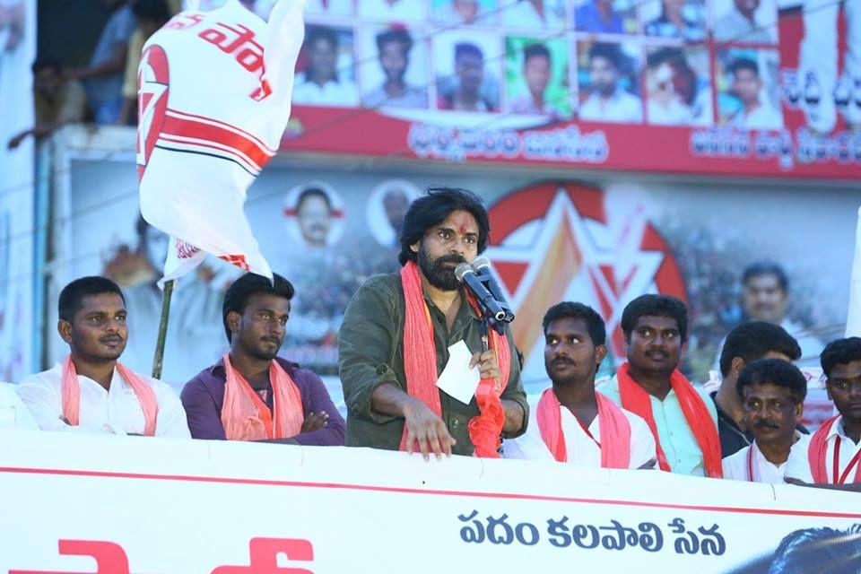 Pawan Kalyan’s road show in Visakhapatnam district Photos