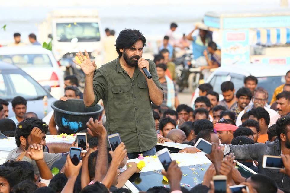 Pawan Kalyan’s road show in Visakhapatnam district Photos