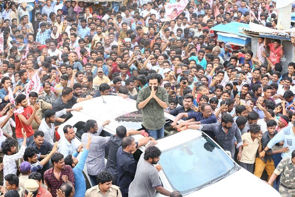 Pawan Kalyan’s road show in Visakhapatnam district Photos