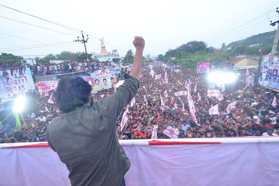 Pawan Kalyan’s road show in Visakhapatnam district Photos