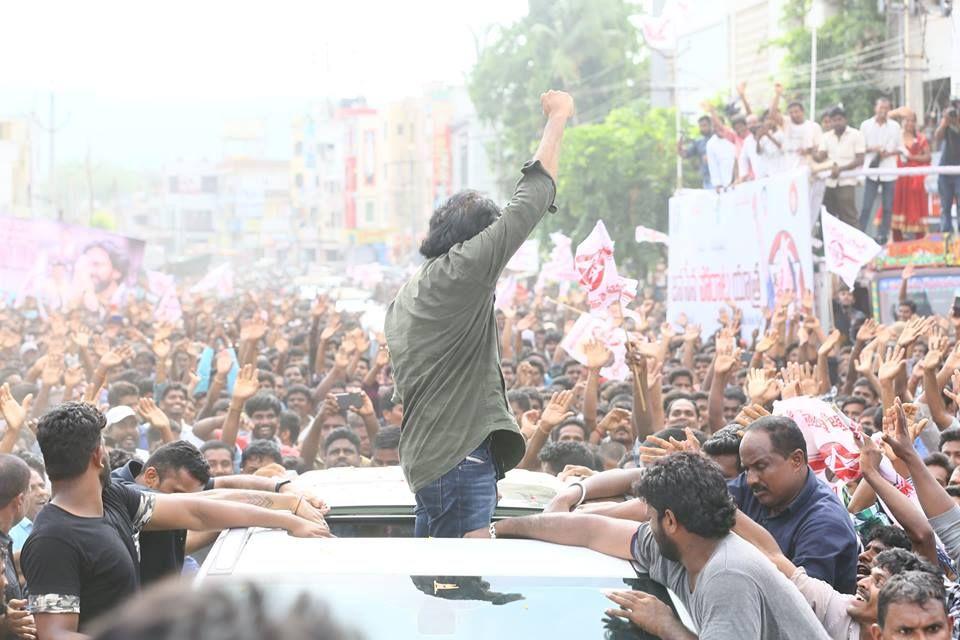 Pawan Kalyan’s road show in Visakhapatnam district Photos