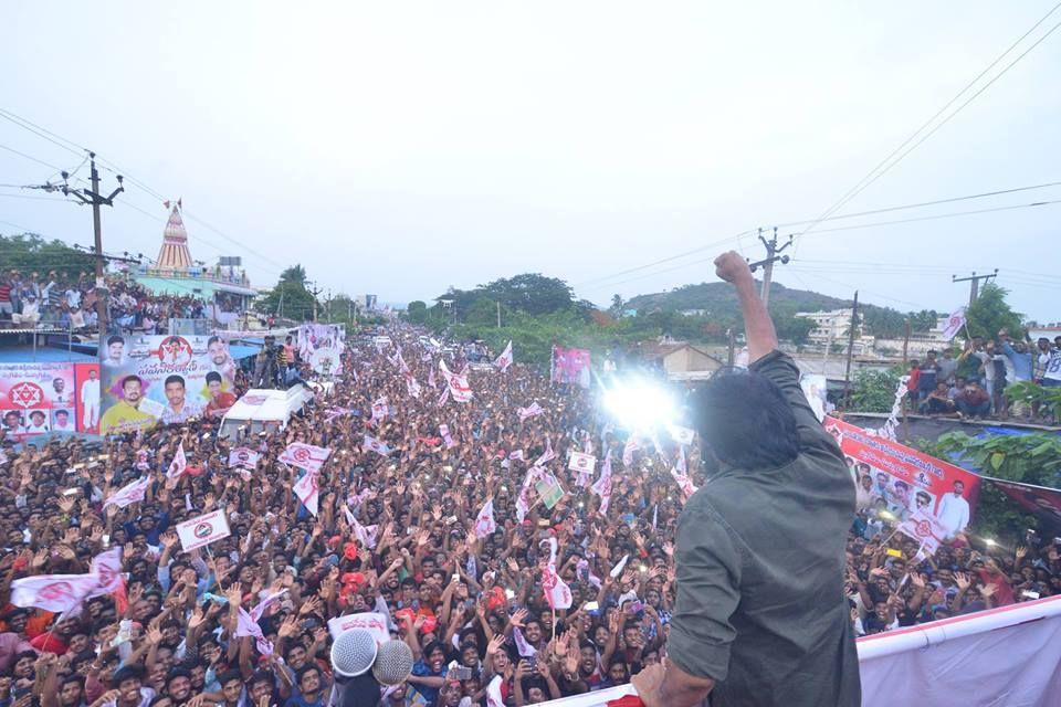 Pawan Kalyan’s road show in Visakhapatnam district Photos