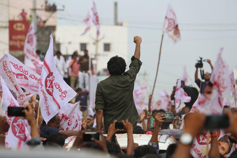 Pawan Kalyan’s road show in Visakhapatnam district Photos