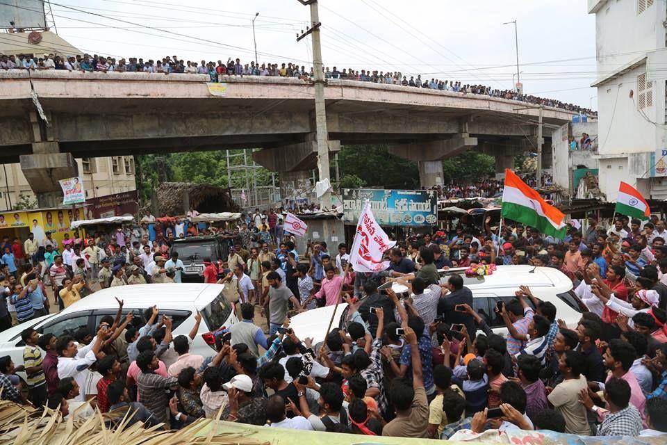 Pawan Kalyan’s road show in Visakhapatnam district Photos