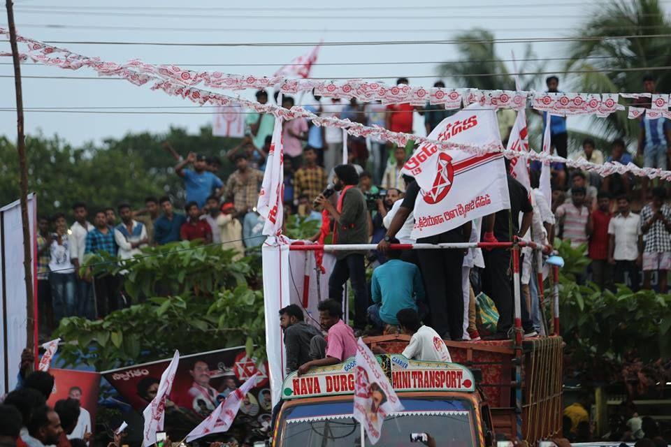 Pawan Kalyan’s road show in Visakhapatnam district Photos