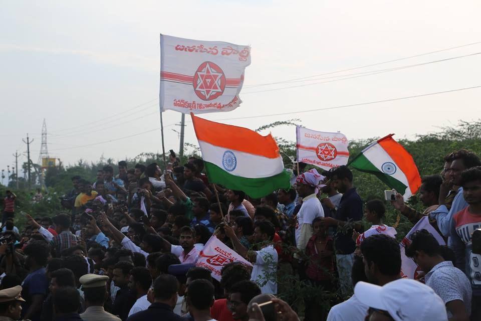 Pawan Kalyan’s road show in Visakhapatnam district Photos