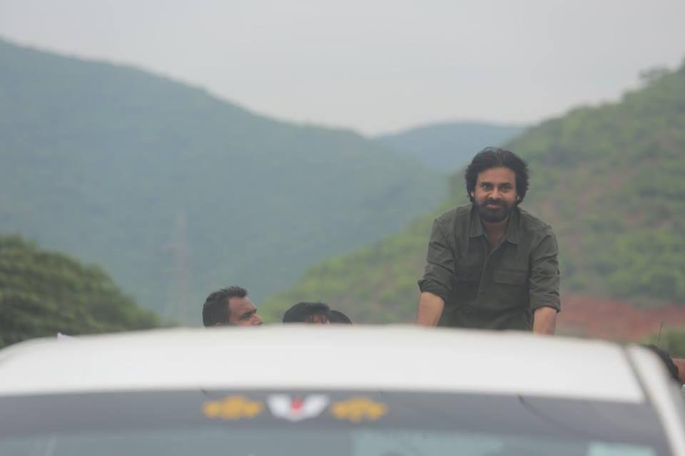 Pawan Kalyan’s road show in Visakhapatnam district Photos