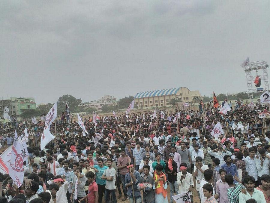 Pawankalyan's Janasena Party Public Meet in Kakinada Photos