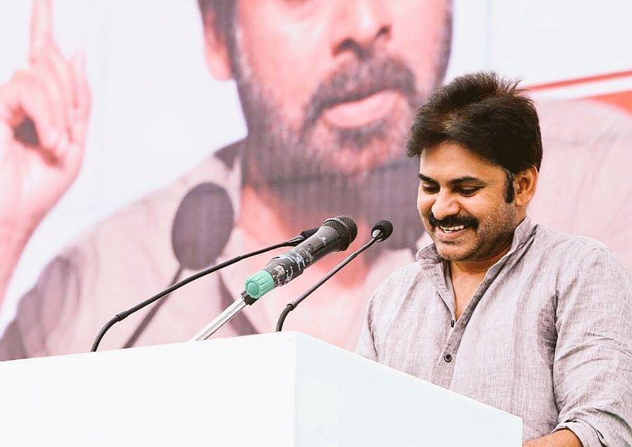 Pawankalyan's Janasena Party Public Meet in Kakinada Photos