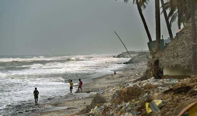 Pethai Cyclone Effect Photos In Andhra Pradesh
