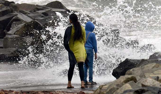 Pethai Cyclone Effect Photos In Andhra Pradesh