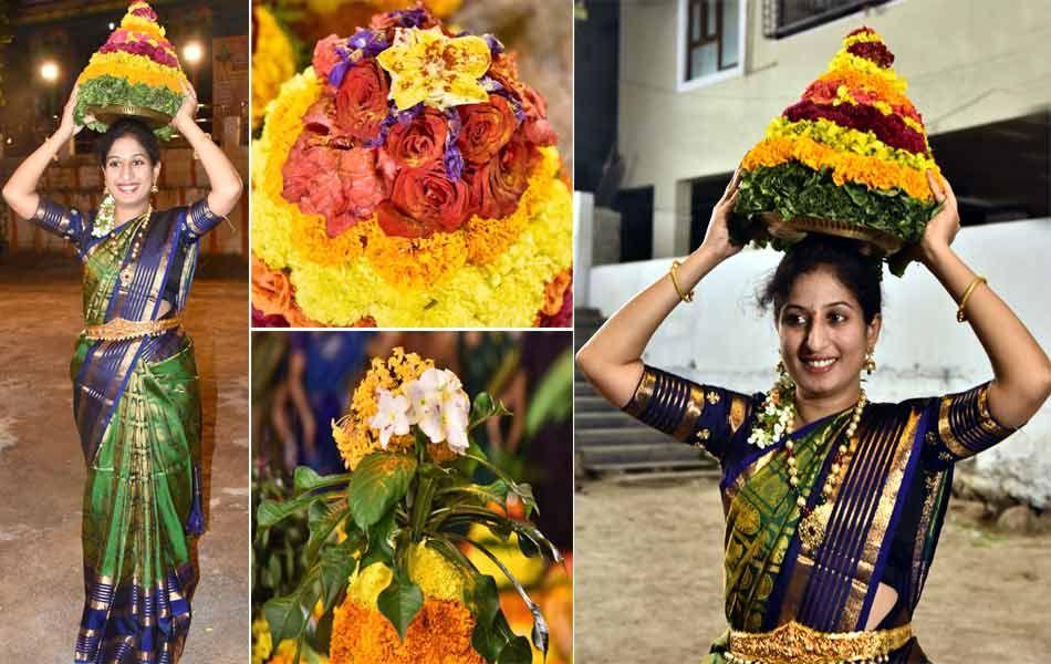 Photos: Bathukamma Celebrations at Kukatpally 2017