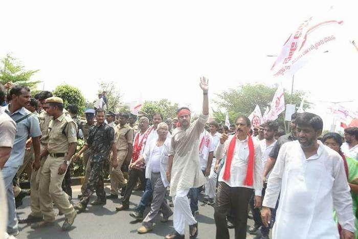 Photos: Janasena's Cheif Pawan Kalyan Started Padayatra