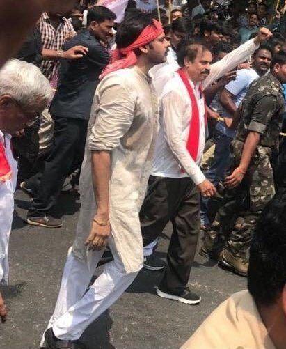 Photos: Janasena's Cheif Pawan Kalyan Started Padayatra