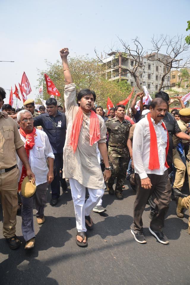 Photos: Janasena's Cheif Pawan Kalyan Started Padayatra