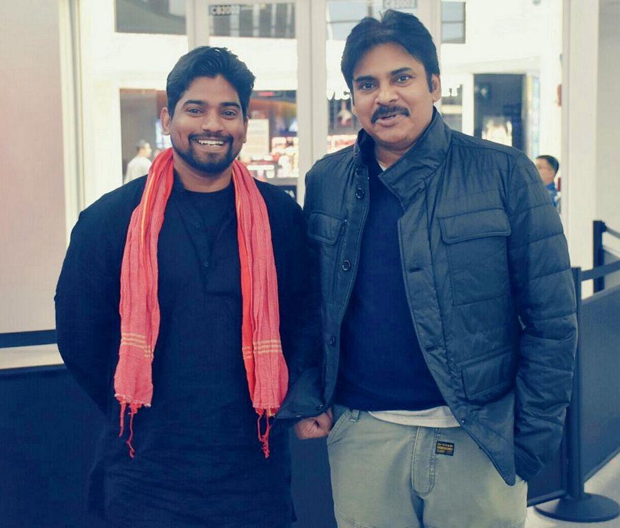 Photos: Pawan Kalyan Enroute To Hyderabad