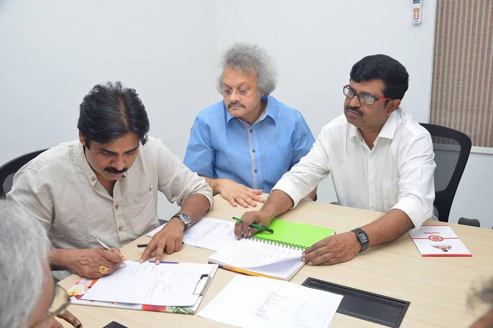 Photos: Pawan Kalyan's review meeting with party leaders