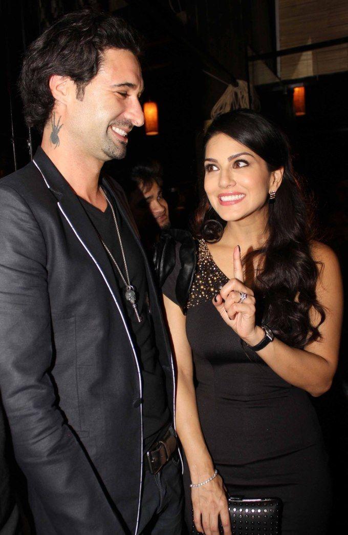 Photos Of Sunny Leone With Husband Daniel Weber