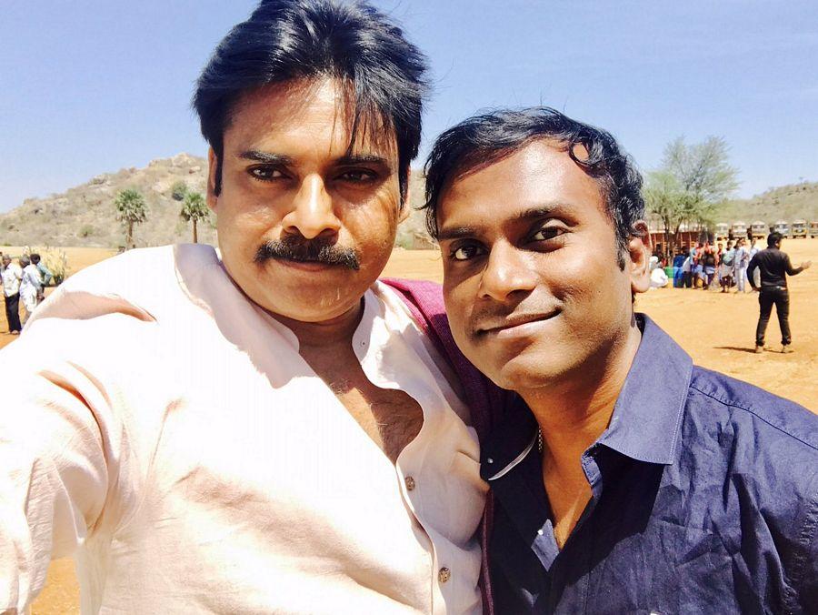 Power Star Pawan Kalyan Katamarayudu Movie New Working Stills
