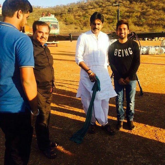 Power Star Pawan Kalyan Katamarayudu Movie New Working Stills