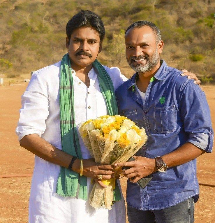 Power Star Pawan Kalyan Katamarayudu Movie New Working Stills