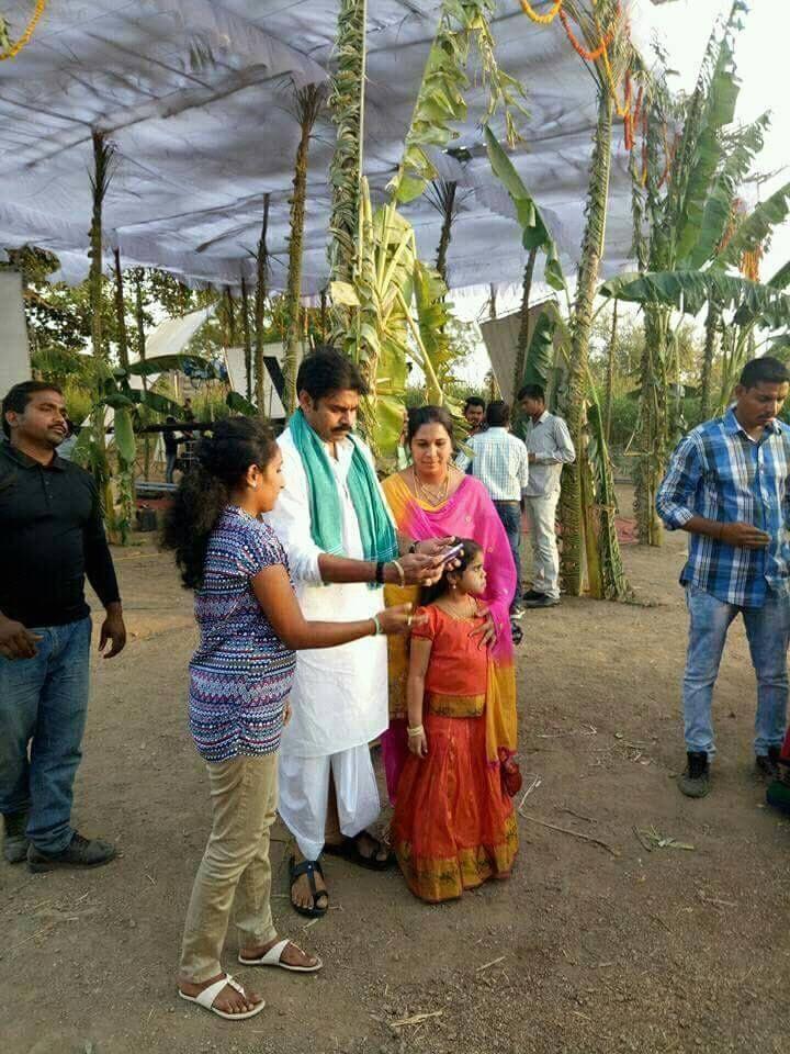 Power Star Pawan Kalyan Katamarayudu Movie New Working Stills