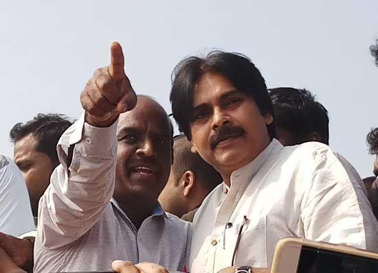 Power Star Pawan Kalyan at Polavaram Photos