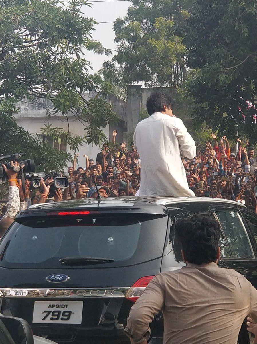 Power Star Pawan Kalyan at Polavaram Photos