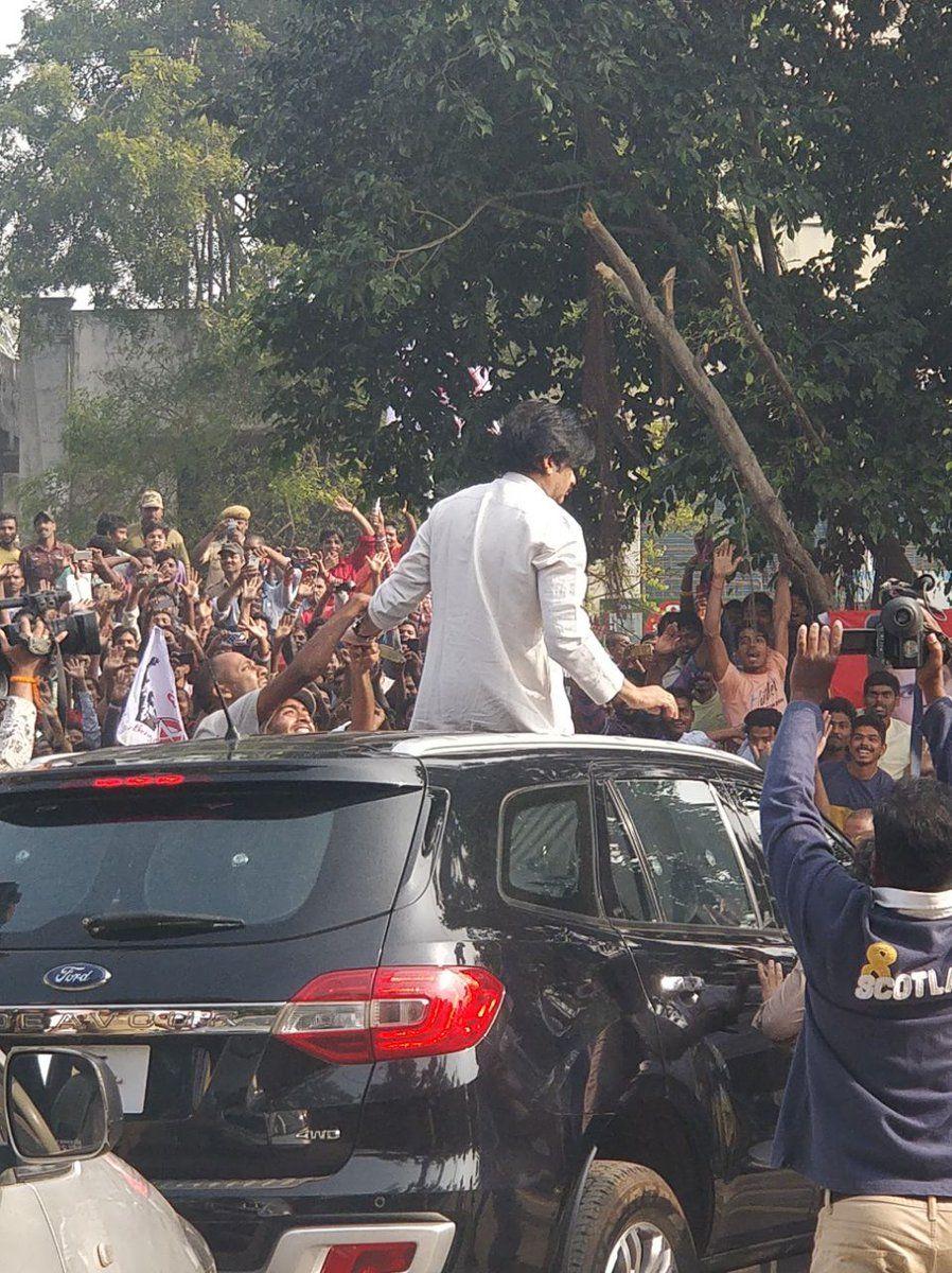 Power Star Pawan Kalyan at Polavaram Photos