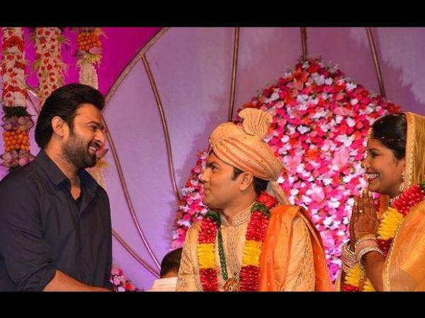 Prabhas & Anushka Shetty Attend A Wedding Look So Royal