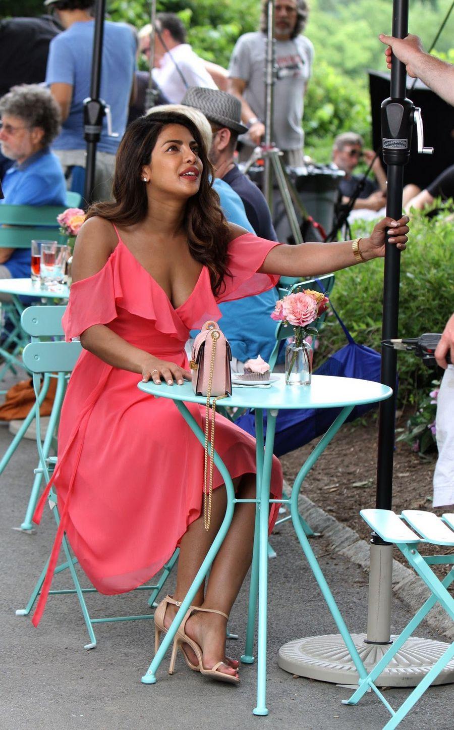 Priyanka Chopra Latest Photos On the sets of Isn't It Romantic Movie