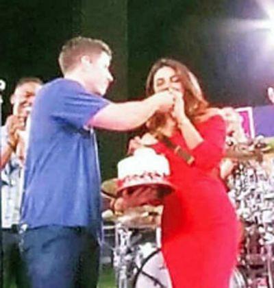 Priyanka Chopra’s first kiss for birthday boy and fiance Nick Jonas goes viral