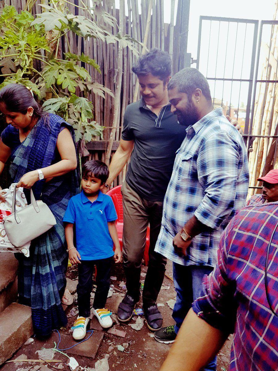 RGV & Nagarjuna New Movie Shooting Stills Leaked