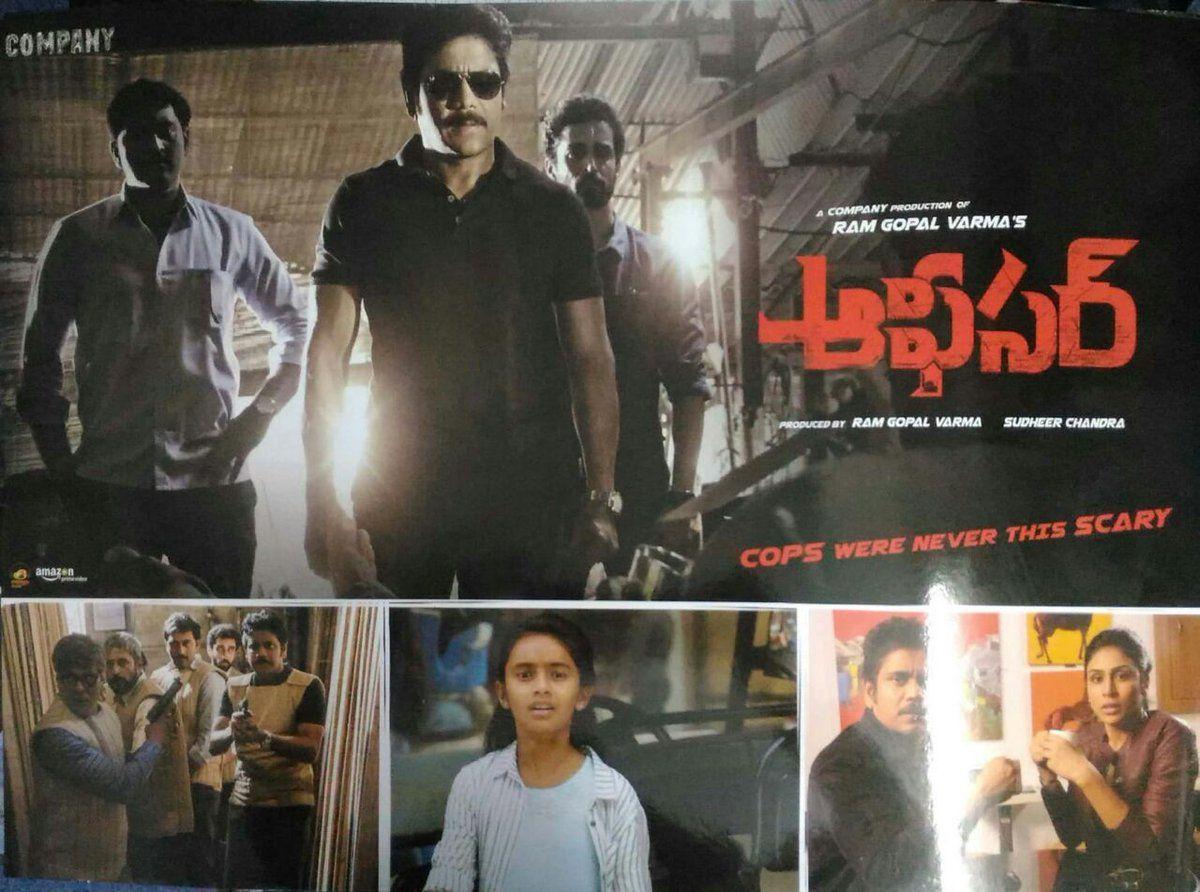 RGV's Officer Movie New Posters & Working Stills