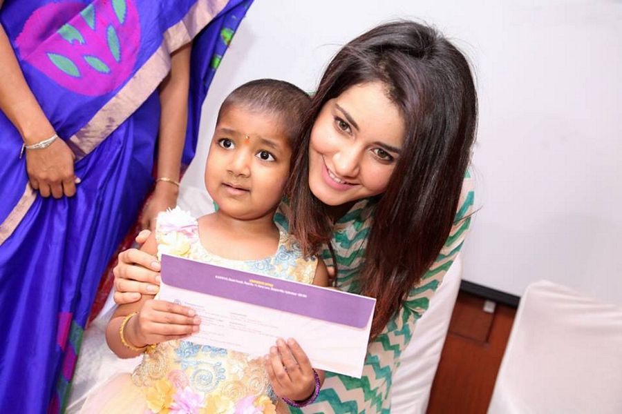 Raashi Khanna at Rainbow Childrens Hospital Photos