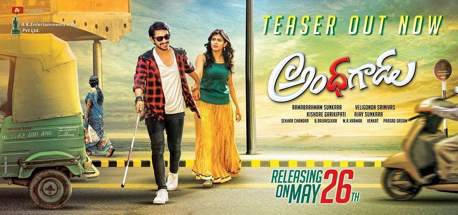 Raj Tarun Andhagadu Telugu Movie Latest Posters & Stills