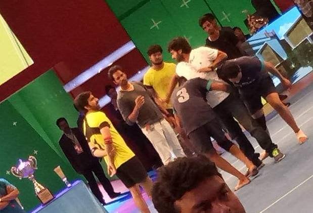Raja The Great Movie New Working Stills