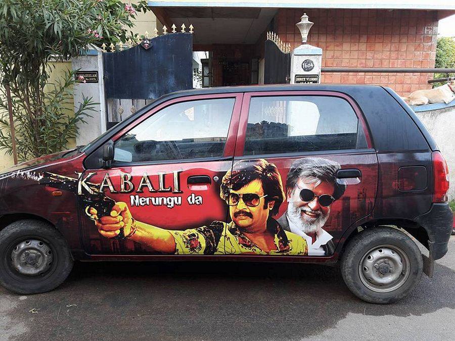 Rajinikanth Kabali Mania Spreads