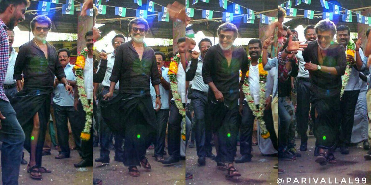 Rajinikanth's Kaala Movie New Working Stills & Posters