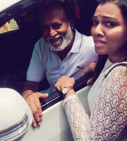 Rajinikanth with Fans Unseen Pics