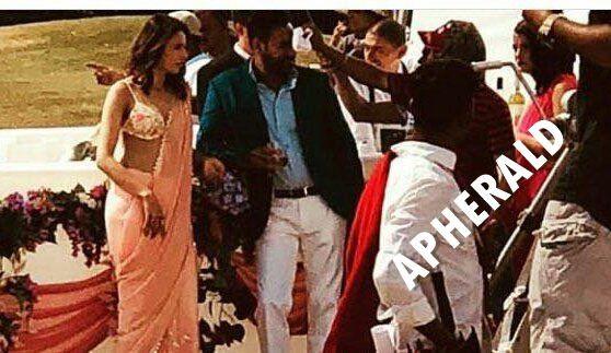 Rakul Preet Spotted in a Saree in London Leaked Photos