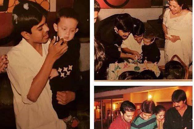 Ram Charan & Srikanth's Son Roshan Special Bonding Photos