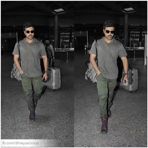 Ram Charan & Rakul On The Sets Of Dhruva Photos